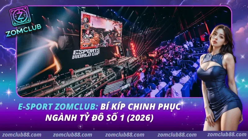 E-sport Zomclub: Bí Kíp Chinh Phục Ngành Tỷ Đô Số 1 (2026)