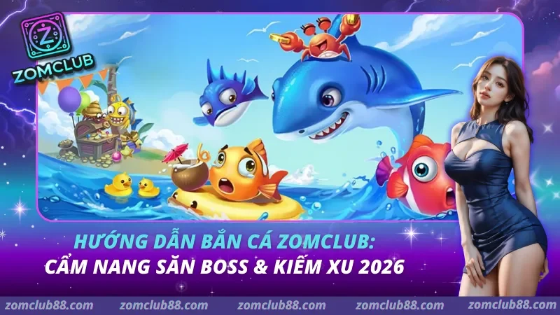 Hướng Dẫn Bắn Cá Zomclub: Cẩm Nang Săn Boss & Kiếm Xu 2026