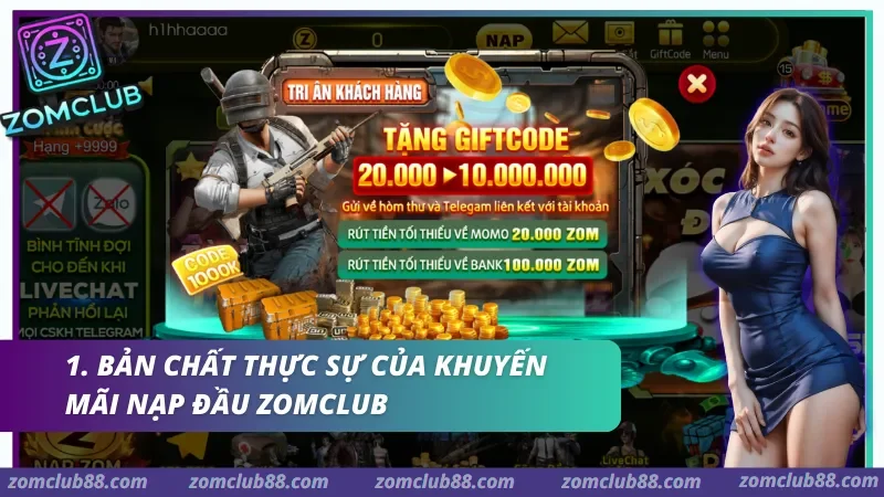 Khuyến mãi nạp đầu ZomClub là cơ hội vàng để hội viên gia tăng nguồn vốn khởi nghiệp một cách sòng phẳng và minh bạch.