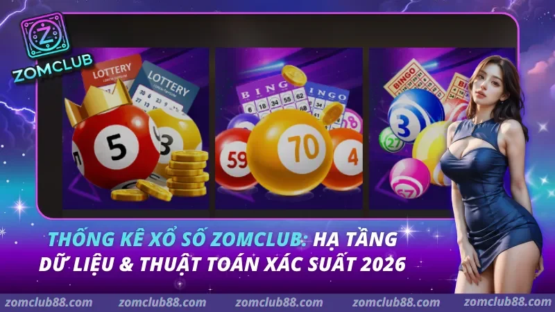 Thống Kê Xổ Số Zomclub: Hạ Tầng Dữ Liệu & Thuật Toán Xác Suất 2026