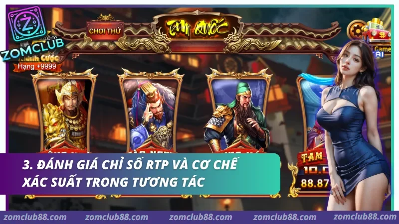 Đánh giá chỉ số RTP và cơ chế xác suất trong tương tác