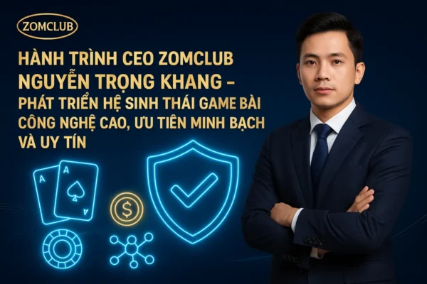tác giả Nguyễn Trọng Khang biên tập trưởng nội dung Zomclub